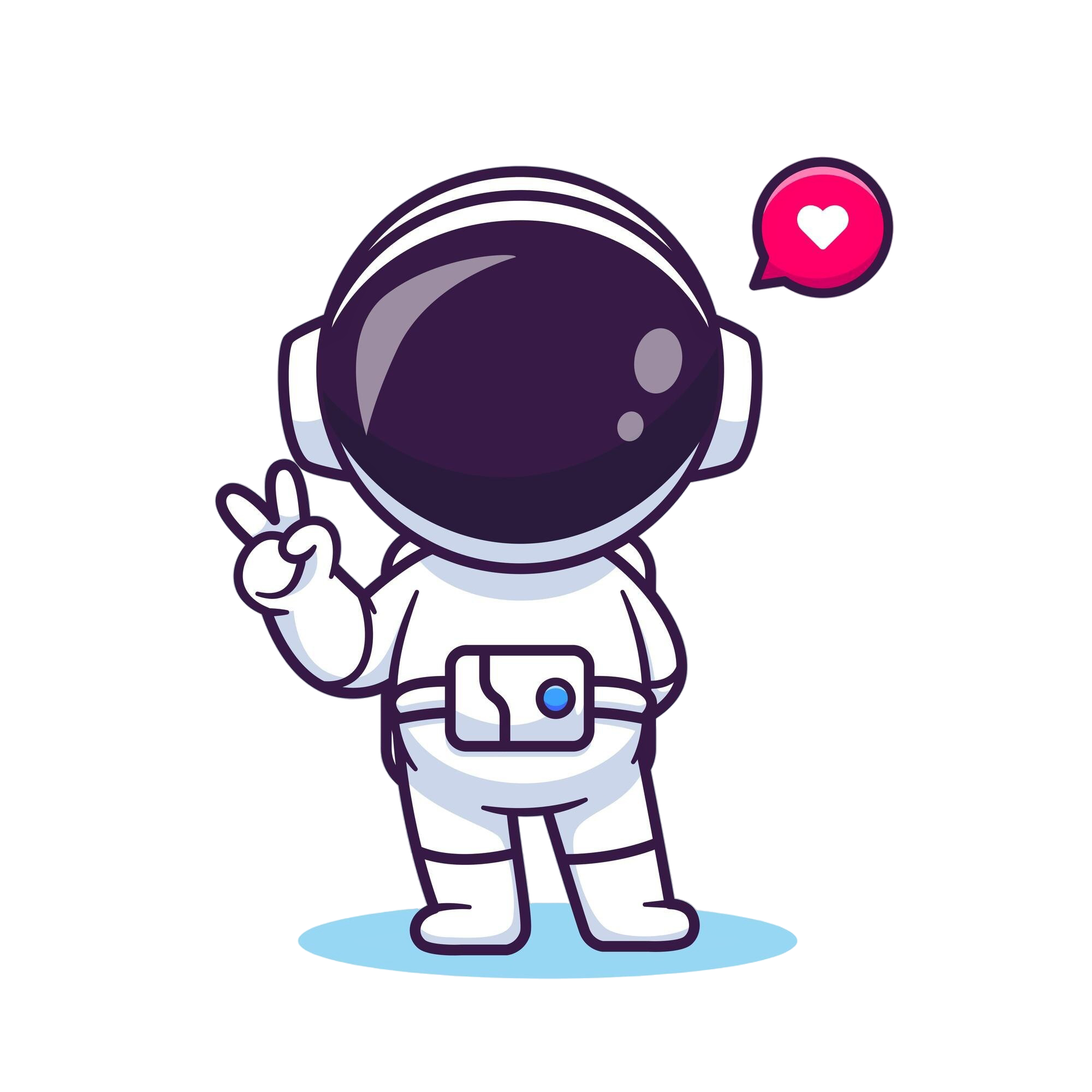 Cute Astronaut